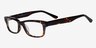 ROCK! Cosmopolitan Brown AcetateEyeglass Frames from EyeBuyDirect, Angle View