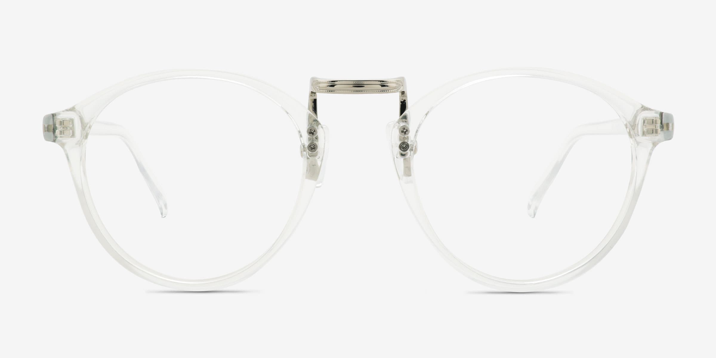Chillax Round Clear Full Rim Eyeglasses | Eyebuydirect