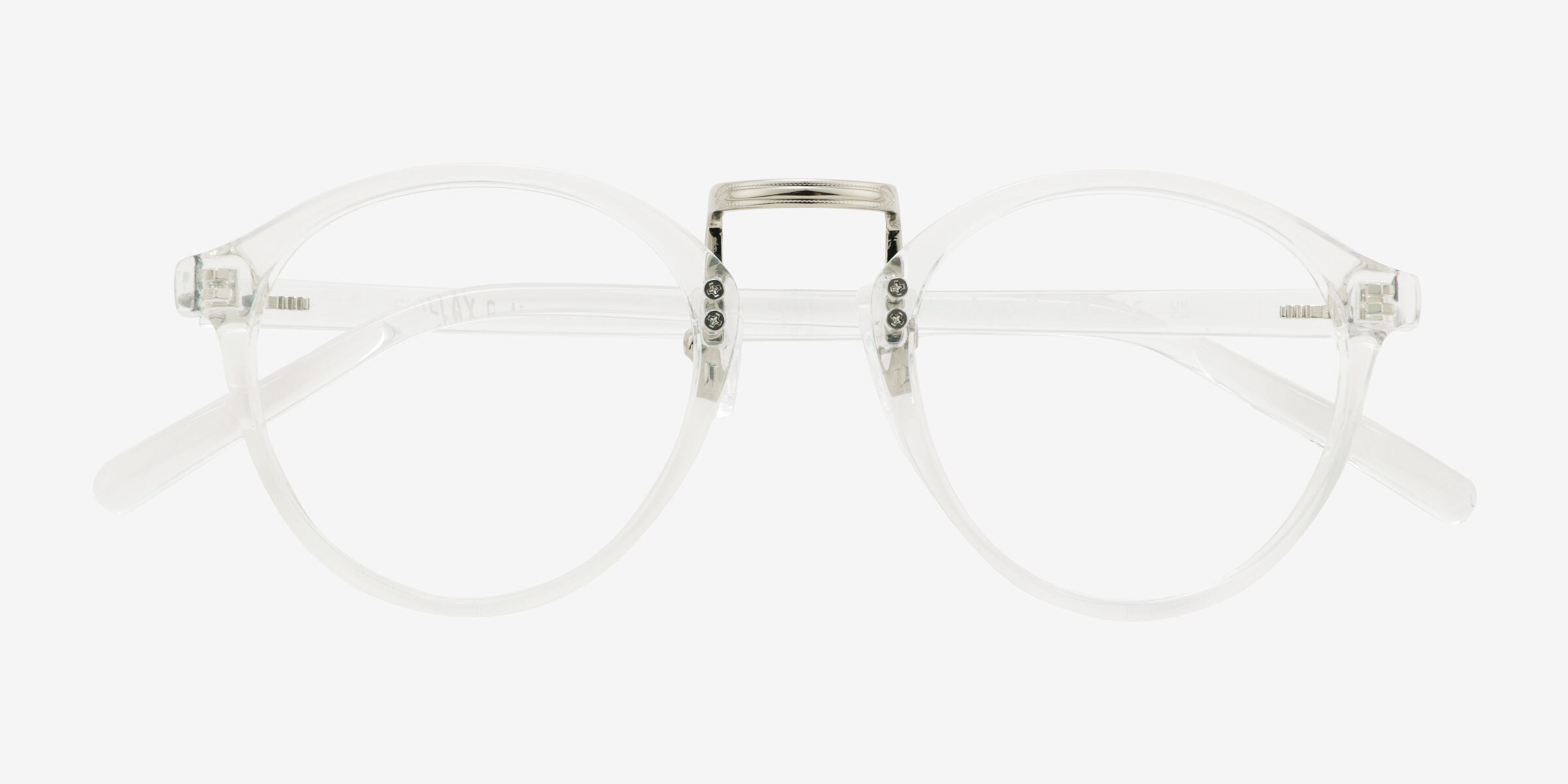 Chillax Round Clear Full Rim Eyeglasses | Eyebuydirect