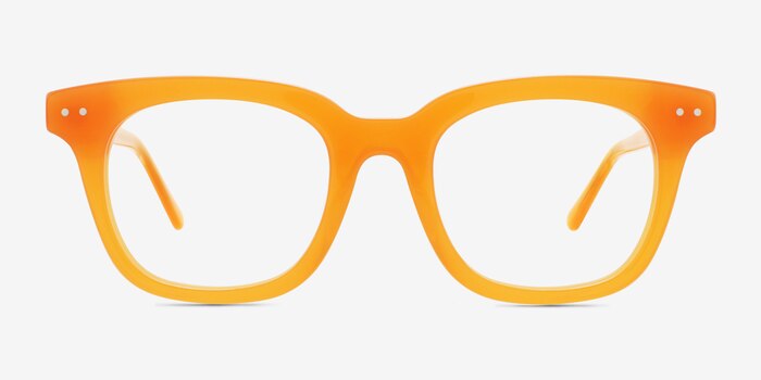 Romy Orange Acétate Montures de lunettes de vue d'EyeBuyDirect