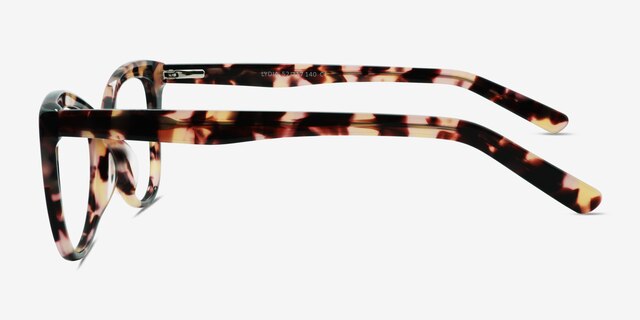 Lydia Ivory Tortoise AcetateEyeglass Frames from EyeBuyDirect, Side View