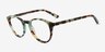 Zoff Floral Tortoise AcétateMontures de lunettes de vue d'EyeBuyDirect, Vue d'Angle