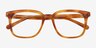 Wagner Tortoise AcetateEyeglass Frames from EyeBuyDirect, Closed View