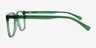 Wagner Green AcetateEyeglass Frames from EyeBuyDirect, Side View