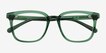 Wagner Green AcetateEyeglass Frames from EyeBuyDirect, Closed View