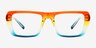 Big Love Rainbow PlasticEyeglass Frames from EyeBuyDirect, Front View