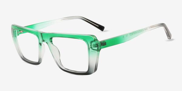 Green Black Big Love -  Plastique Lunettes de vue