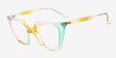Stand Proud Rainbow Orange PlasticEyeglass Frames from EyeBuyDirect, Angle View