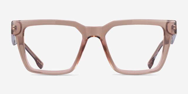 Barclay Brown PlasticEyeglass Frames from EyeBuyDirect, Front View