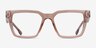 Barclay Brown PlasticEyeglass Frames from EyeBuyDirect, Front View