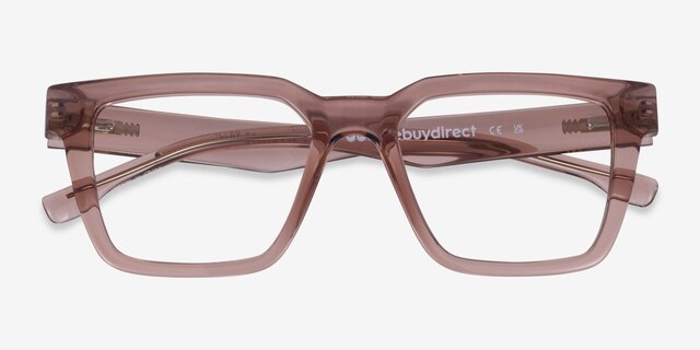 Barclay Brown PlasticEyeglass Frames from EyeBuyDirect, Closed View