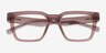 Barclay Brown PlasticEyeglass Frames from EyeBuyDirect, Closed View