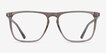 Harden Gray PlasticEyeglass Frames from EyeBuyDirect, Front View