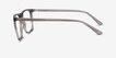 Harden Gray PlasticEyeglass Frames from EyeBuyDirect, Side View