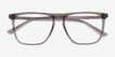 Harden Gray PlasticEyeglass Frames from EyeBuyDirect, Closed View