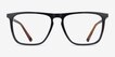 Harden Black PlasticEyeglass Frames from EyeBuyDirect, Front View