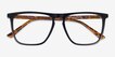 Harden Black PlasticEyeglass Frames from EyeBuyDirect, Closed View