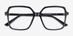 Vardy Black PlasticEyeglass Frames from EyeBuyDirect, Closed View