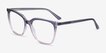 Farina Purple Clear PlasticEyeglass Frames from EyeBuyDirect, Angle View