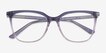 Farina Purple Clear PlasticEyeglass Frames from EyeBuyDirect, Closed View
