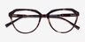 Graeme Fleuries PlastiqueMontures de lunettes de vue d'EyeBuyDirect, Vue Rapprochée