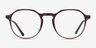 Schaye Brown PlasticEyeglass Frames from EyeBuyDirect, Front View