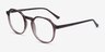 Schaye Brown PlasticEyeglass Frames from EyeBuyDirect, Angle View