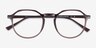Schaye Brown PlasticEyeglass Frames from EyeBuyDirect, Closed View