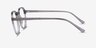 Schaye Gris PlastiqueMontures de lunettes de vue d'EyeBuyDirect, Vue de Côté