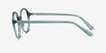 Malkin Green PlasticEyeglass Frames from EyeBuyDirect, Side View