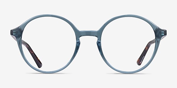 Malkin Bleu Plastique Montures de lunettes de vue