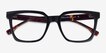 Fletcher Black PlasticEyeglass Frames from EyeBuyDirect, Closed View