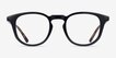 Muller Black PlasticEyeglass Frames from EyeBuyDirect, Front View