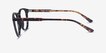 Muller Black PlasticEyeglass Frames from EyeBuyDirect, Side View