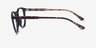 Muller Noir PlastiqueMontures de lunettes de vue d'EyeBuyDirect, Vue de Côté