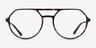 Hara Écailles MétalMontures de lunettes de vue d'EyeBuyDirect, Vue de Face