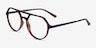 Hara Écailles MétalMontures de lunettes de vue d'EyeBuyDirect, Vue d'Angle