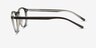 Wilkes Green PlasticEyeglass Frames from EyeBuyDirect, Side View