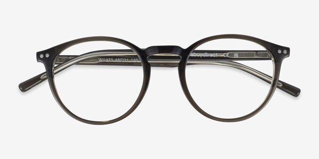Wilkes Green PlasticEyeglass Frames from EyeBuyDirect, Closed View