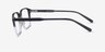 Payet Black Clear PlastiqueMontures de lunettes de vue d'EyeBuyDirect, Vue de Côté