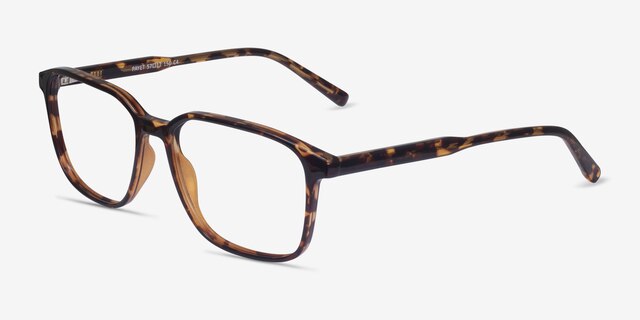 Payet Écailles PlastiqueMontures de lunettes de vue d'EyeBuyDirect, Vue d'Angle