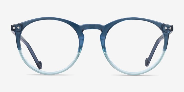 Rodina Bleu Plastique Montures de lunettes de vue d'EyeBuyDirect