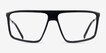 Solo Black MetalEyeglass Frames from EyeBuyDirect, Front View