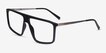 Solo Black MetalEyeglass Frames from EyeBuyDirect, Angle View
