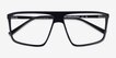 Solo Black MetalEyeglass Frames from EyeBuyDirect, Closed View