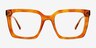 Mullen Tortoise AcetateEyeglass Frames from EyeBuyDirect, Front View