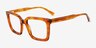 Mullen Tortoise AcetateEyeglass Frames from EyeBuyDirect, Angle View