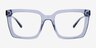 Mullen Purple AcetateEyeglass Frames from EyeBuyDirect, Front View
