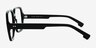 Gunter Black AcetateEyeglass Frames from EyeBuyDirect, Side View