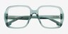 Gunter Green AcetateEyeglass Frames from EyeBuyDirect, Closed View